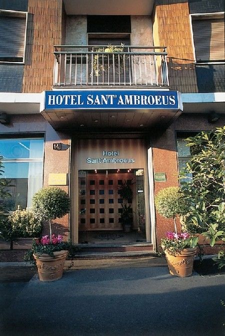 Sant'Ambroeus Hotel Milánó Kültér fotó